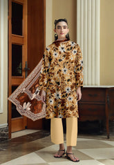 3 Piece Unstitched Printed Lawn Suit -BA-V5
