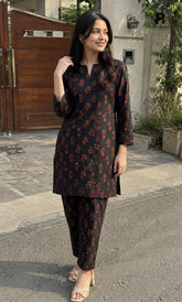 2PC Unstitched Printed Lawn Suit - BD-V4