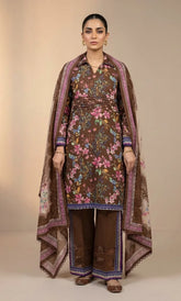 Galoria – 3 Piece Karandi Lawn Unstitched Suit | 06