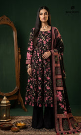 3PC Printed Lawn | Unstitched | ET-V2