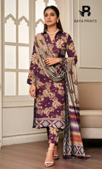 3PC Unstitched Khadar Suit BA-K-V11-12