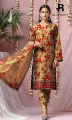 3PC Unstitched Khadar Suit BA-K-V11-13