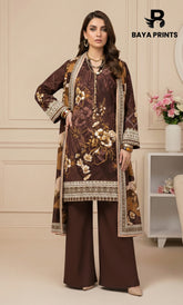 3 Piece Unstitched Lawn Suit -V-20-B-02
