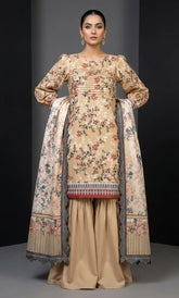 Galoria – 3 Piece Karandi Lawn Unstitched Suit | 08