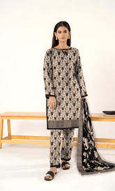 3PC Unstitched Khadar Suit BA-K-V7 -23