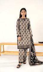 3PC Unstitched Khadar Suit BA-K-V7 -23