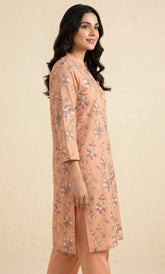 2PC Premium Embroidered Lawn |Unstitched | Breez