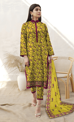 3PC Unstitched Khadar Suit BA-K-V7 -15