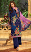3 Piece Unstitched Printed Dobby Lawn Suit With Resham Dupatta -BA-V34