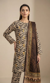 Suhana – 3 Piece Lawn | Embroidered Floral Front -01