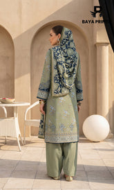 3 Piece Unstitched Lawn Suit -V-20-A-01