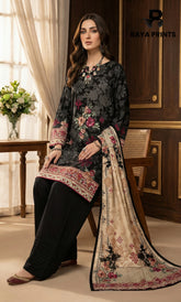 3 Piece Unstitched Lawn Suit -V-20-B-04