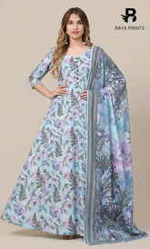 3 Piece Unstitched Premium Lawn Suit- BA-V-14