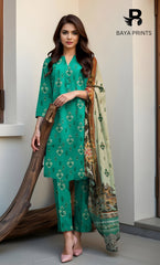 3PC Unstitched Khadar Suit BA-K-V11-19