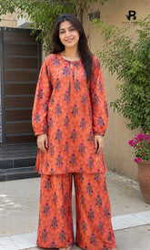 2PC Unstitched Printed Lawn Suit - BD-V6-23