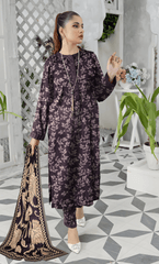 3PC Unstitched Khadar Suit BA-K-V11-24 B-11