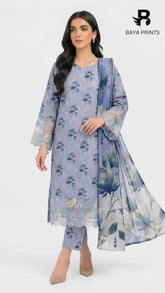 3PC Unstitched Khadar Suit BA-K-V9-10