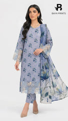 3PC Unstitched Khadar Suit BA-K-V9-10