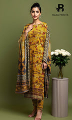 3PC Unstitched Khadar Suit BA-K-V11-03