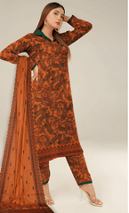 3PC Unstitched Khadar Suit BA-K-V7 -07