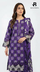 3PC Unstitched Khadar Suit BA-K-V9-01