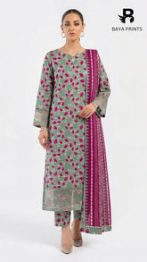 3PC Unstitched Khadar Suit BA-K-V9-14