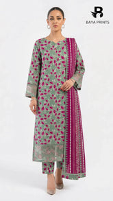 3PC Unstitched Khadar Suit BA-K-V9-14