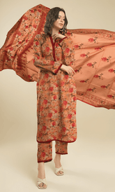 3PC Premium Linen Unstitched -BA-SL-02
