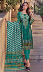 3PC Unstitched Viscose Suit DE-V2-O8