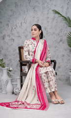 3PC Unstitched Khadar Suit BA-K-V7 -18