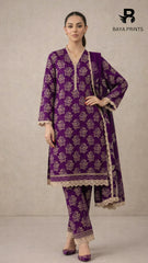 3PC Unstitched Khadar Suit BA-K-V9-09