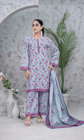 3PC Unstitched Khadar Suit BA-K-V11-24 B-1