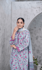 3PC Unstitched Khadar Suit BA-K-V11-24 B-1