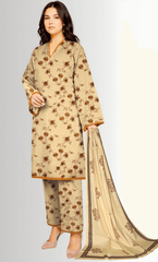 3PC Unstitched Khadar Suit BA-K-V11-24 A -3