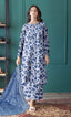 3 Piece Unstitched Printed Lawn Suit- BA-V-21 -5