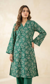 2PC Premium Embroidered Lawn |Unstitched | Breez