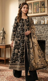 3PC Printed Lawn | Unstitched | B&S
