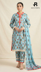 3PC Unstitched Khadar Suit BA-K-V11-24 C -10