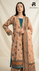3PC Unstitched Khadar Suit BA-K-V7 -13