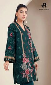 3 Piece Unstitched Printed Lawn Suit | BA-V15-08
