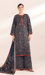 3PC Unstitched Khadar Suit BA-K-V11-24 A -4