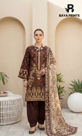 3 Piece Unstitched Lawn Suit -V-20-A-05