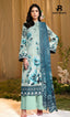 3 Piece Unstitched Printed Dobby Lawn Suit With Resham Dupatta -BA-V34