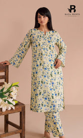 2PC printed cotton | Unstitched | BA-V1- | 5 Pari