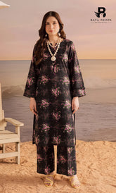 2PC printed cotton | Unstitched | BA-V1- | 6 Pari