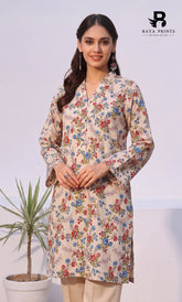 2 Piece Printed Khaddar | Unstitched | BA-V117-25