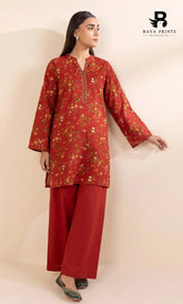 2 Piece Printed Khaddar | Unstitched | BA-V117-4