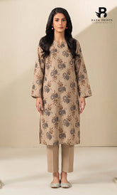 2 Piece Printed Khaddar | Unstitched | BA-V117-18