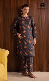 2PC printed cotton | Unstitched | BA-V1- | 2 Pari