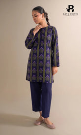 2 Piece Printed Khaddar | Unstitched | BA-V117-2